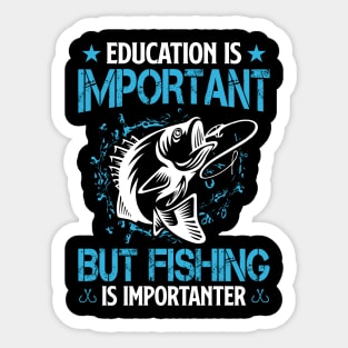 Fishing education Sticker